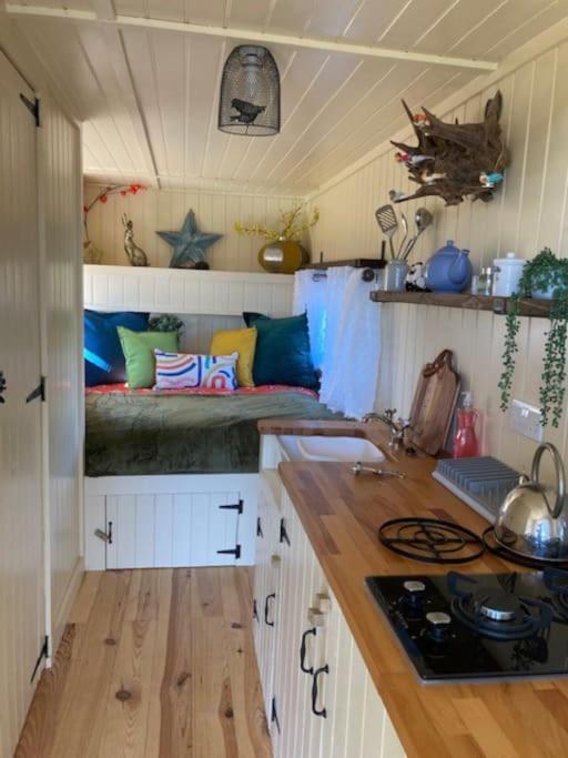 Neddys Rest Luxury Horsebox Stay Battle Exterior photo